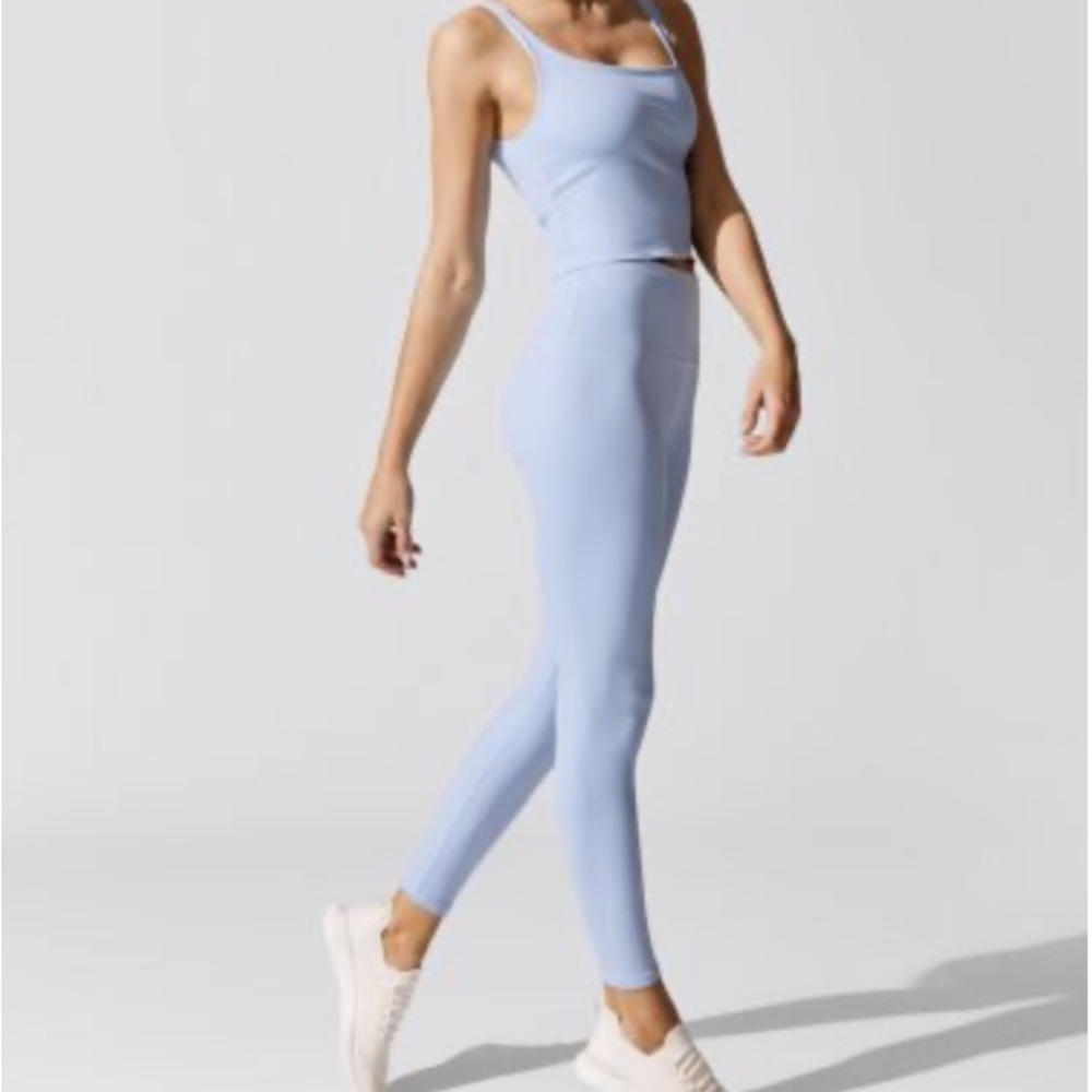 💙 CARBON38 SET : POWDER BLUE RIBBED SET SIZES